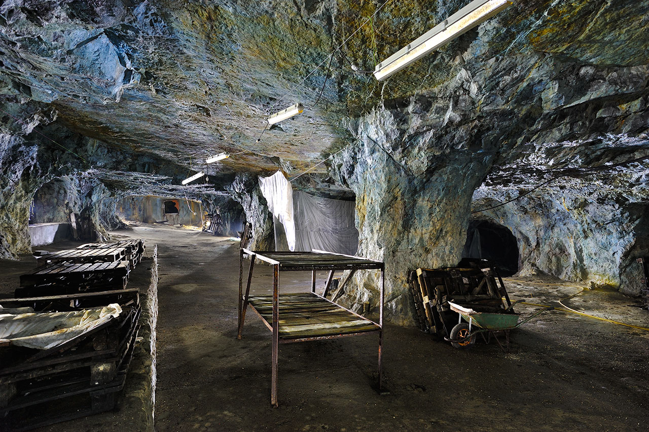 Vestiges de la champignonnière