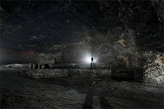 La Champignonnière du Château, carrière souterraine de calcaire