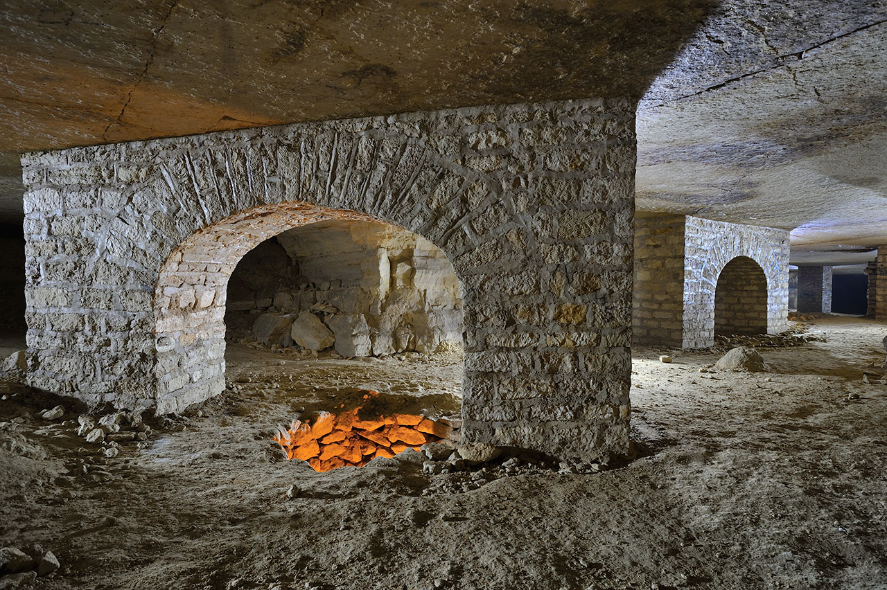 Arches et puits à eau