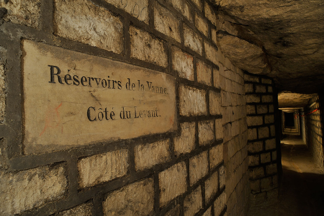 Réservoirs de la Vanne Côté du Levant.