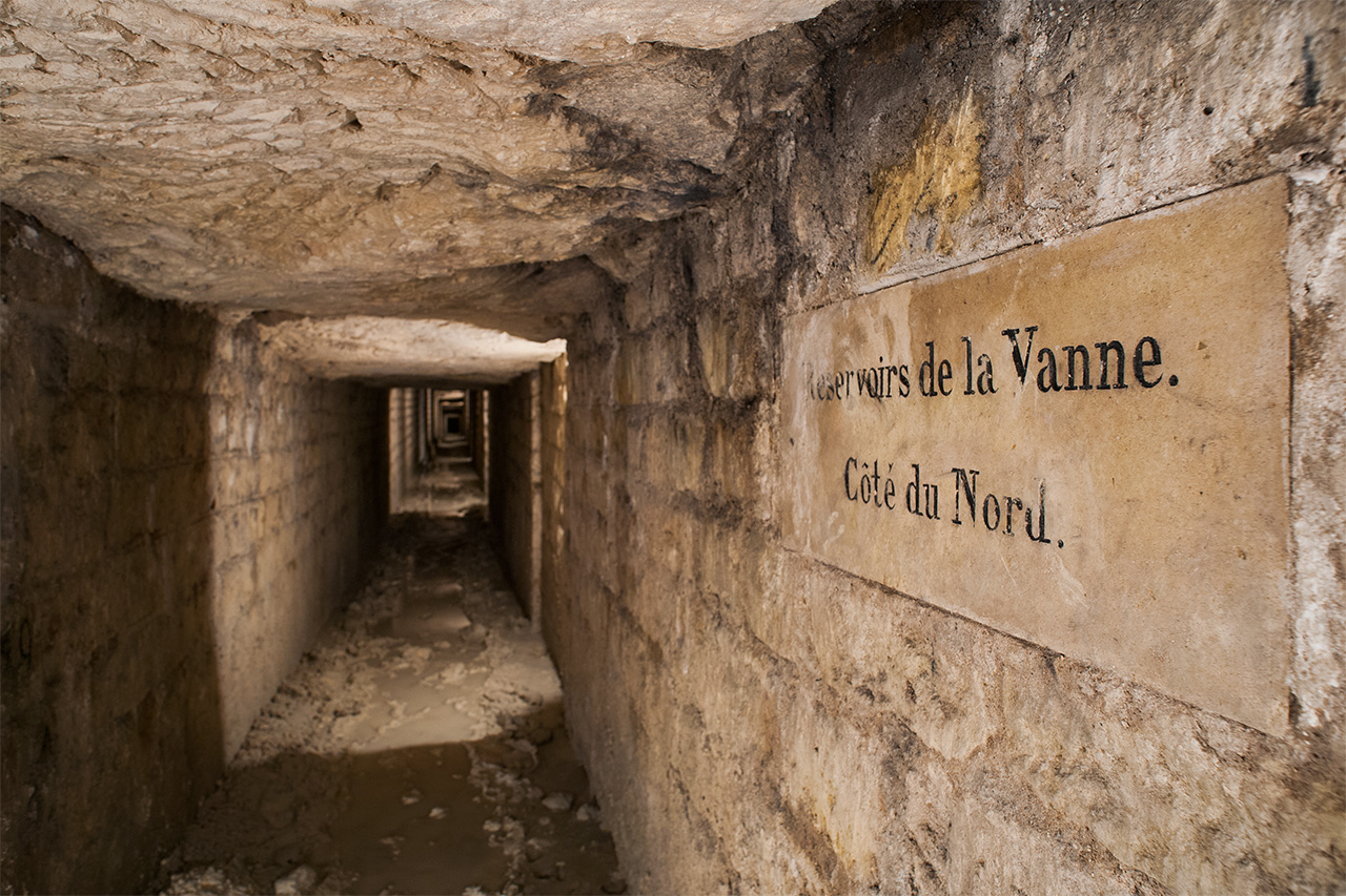 Réservoirs de la Vanne, Coté du Nord.