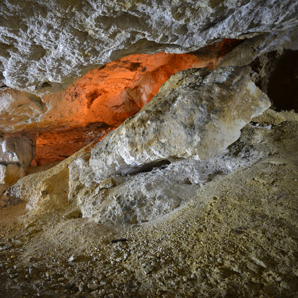 Carrière souterraine de calcaire