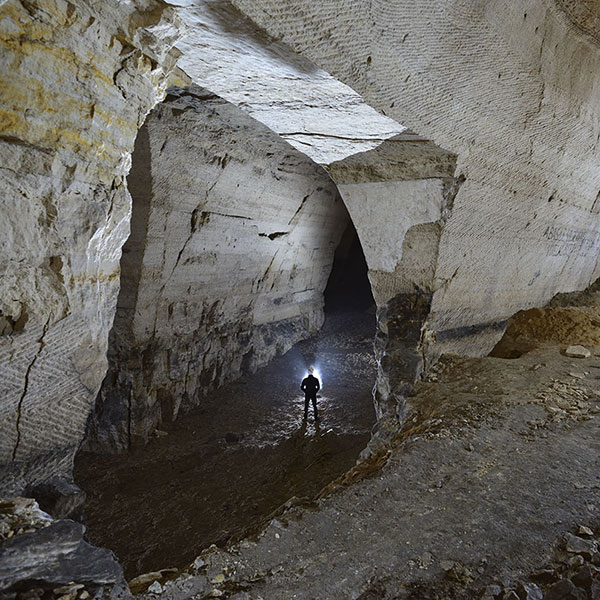 Carrière souterraine de gypse