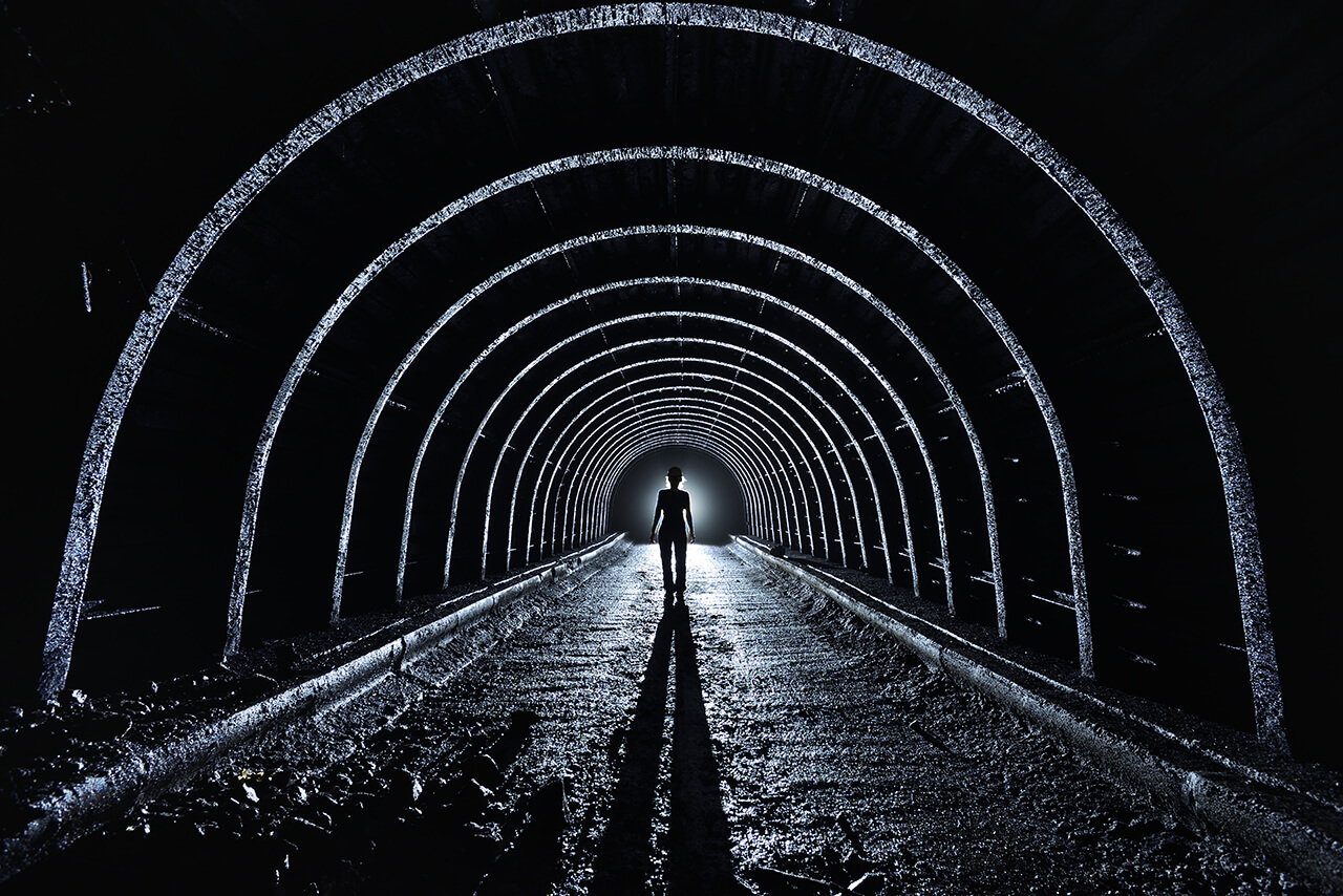 Descenderie.