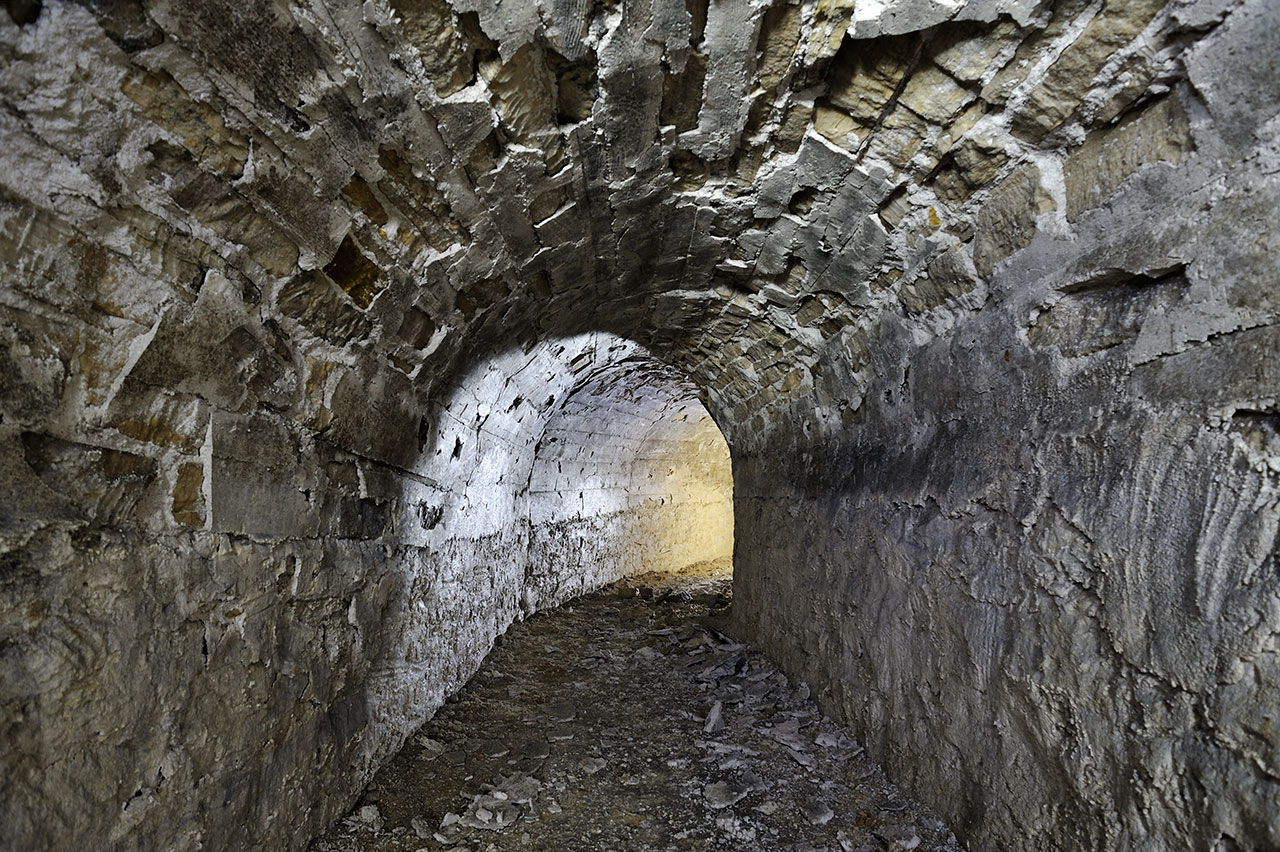 Tunnel maçonné.