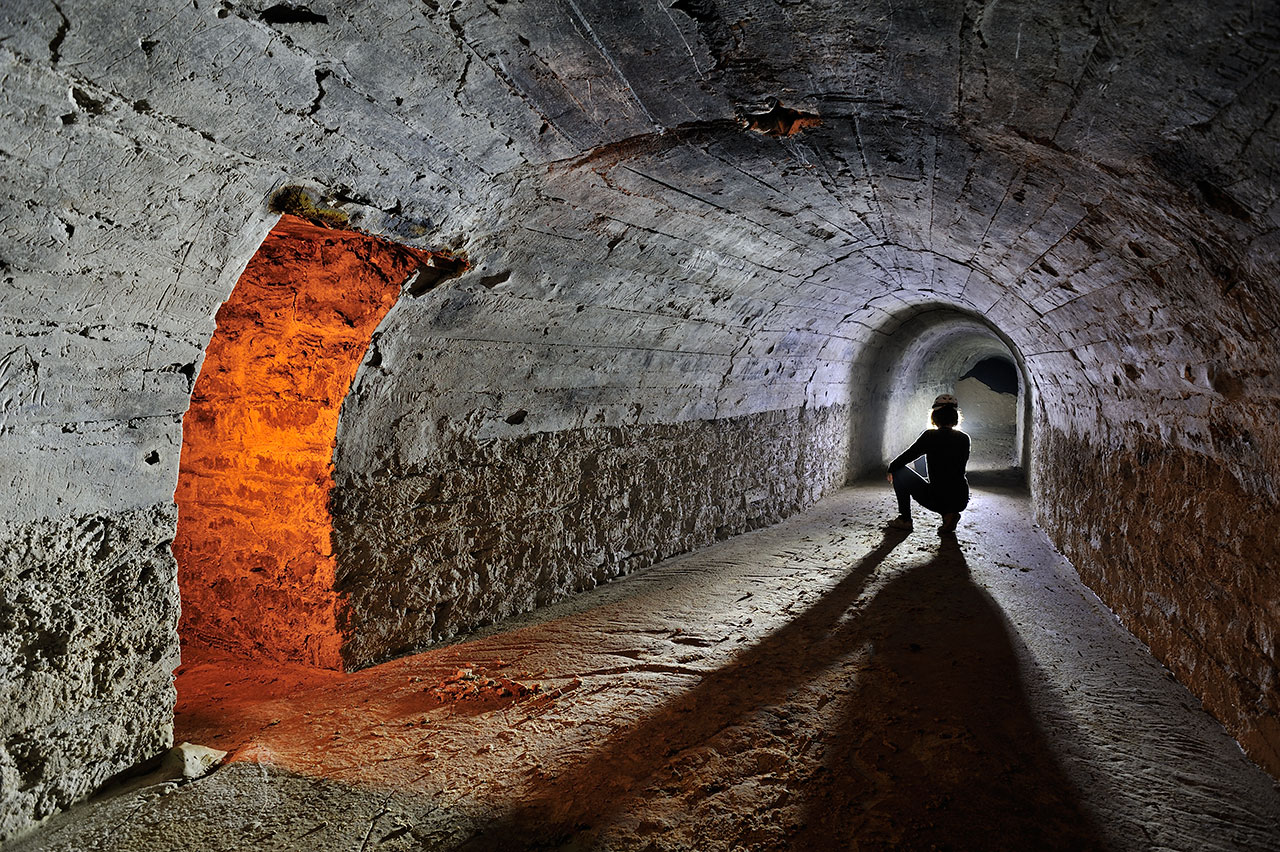 Tunnel maçonné.
