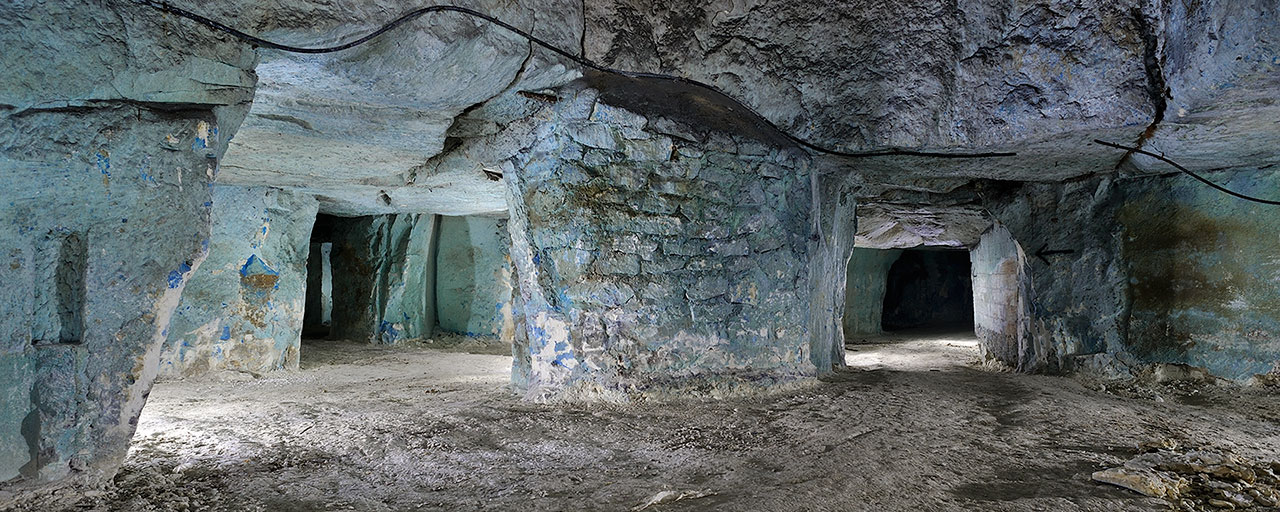 Le Champ de Chanvre, carrière souterraine de tuffeau.
