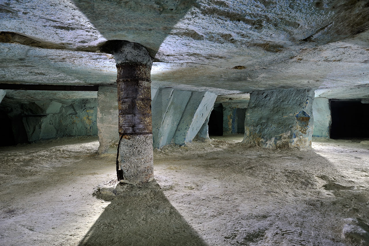 Pilier béton / coffrage fût métallique