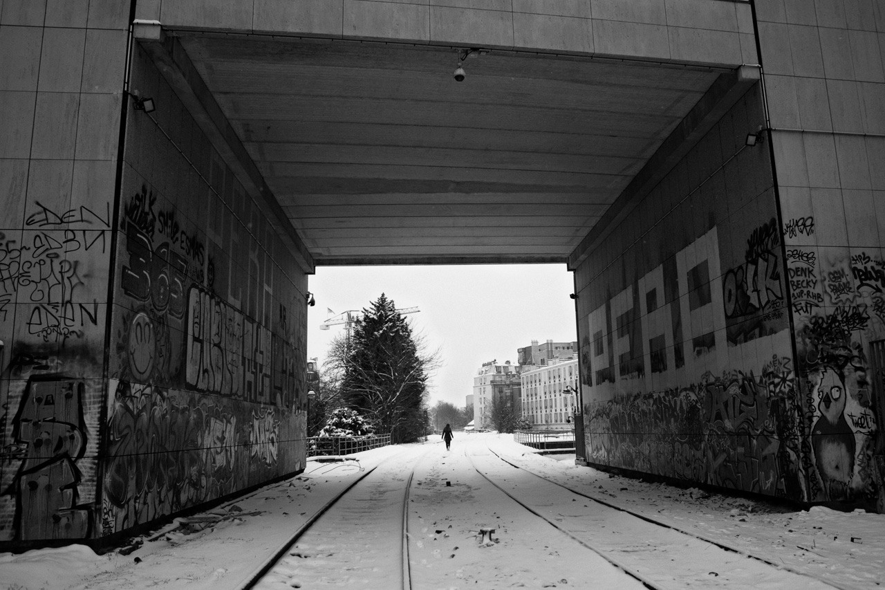 Petite ceinture, neige