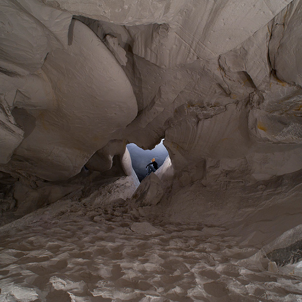 Carrière souterraine de sable