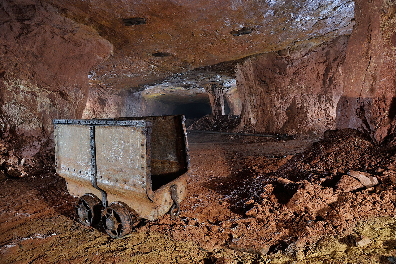 Berline, mine de bauxite (aluminium).